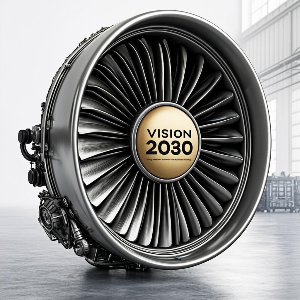 Moteur Turbine Avion Premium