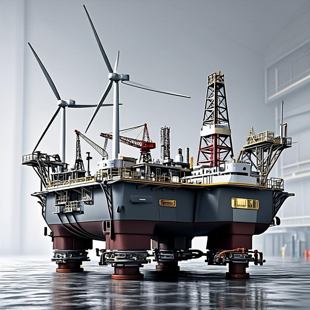 Plateforme Éolienne Flottante