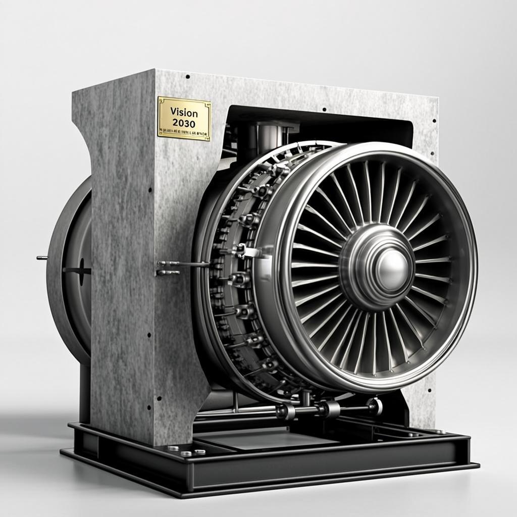 Banc Essai Moteurs Turbofan 500kN