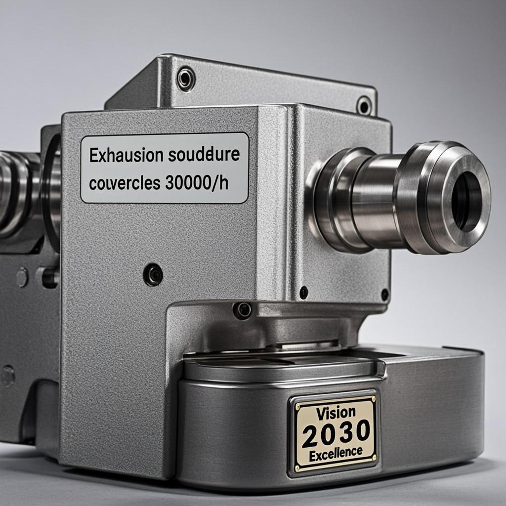 Exhausion Soudure Couvercles 30000/h