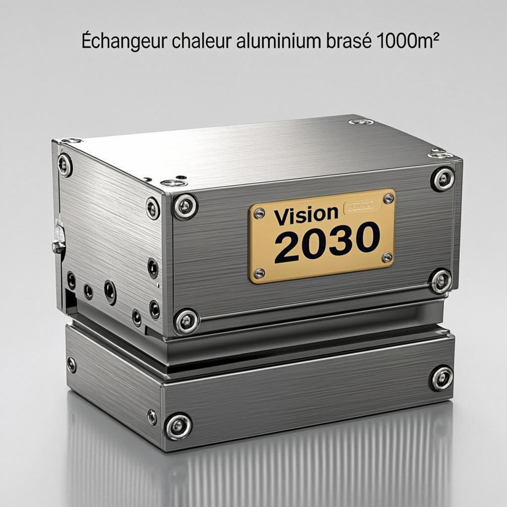 Échangeur Chaleur Aluminium 1000m²