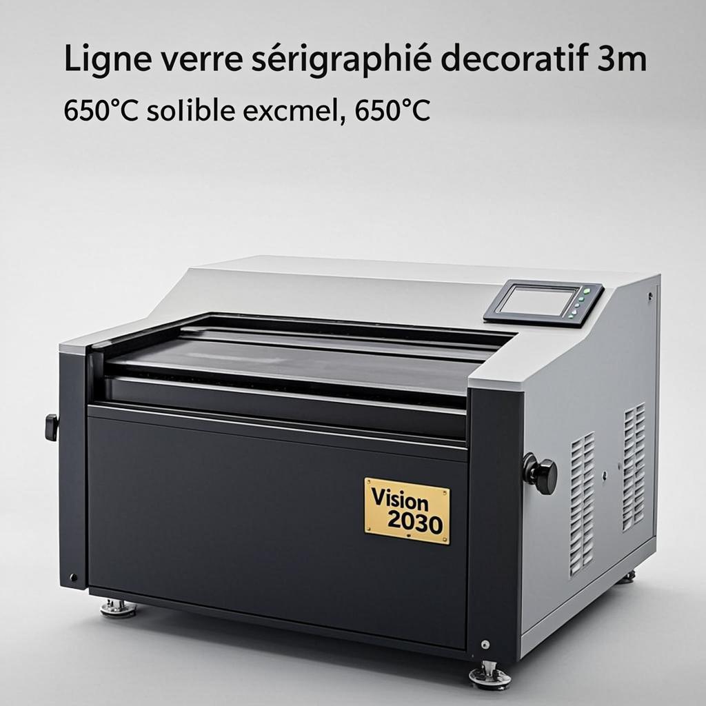 Ligne Verre Sérigraphié Décoratif 3m