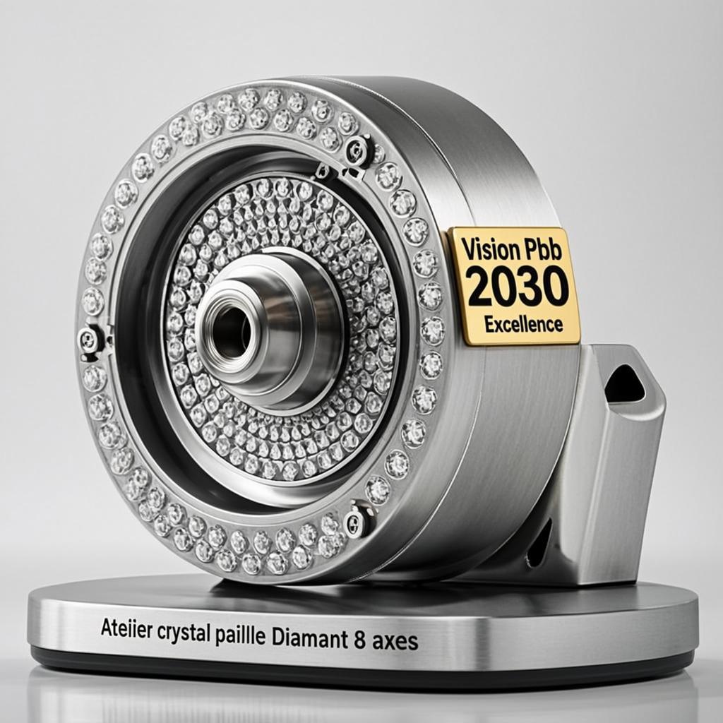 Atelier Cristal Taillé Diamant 8 Axes