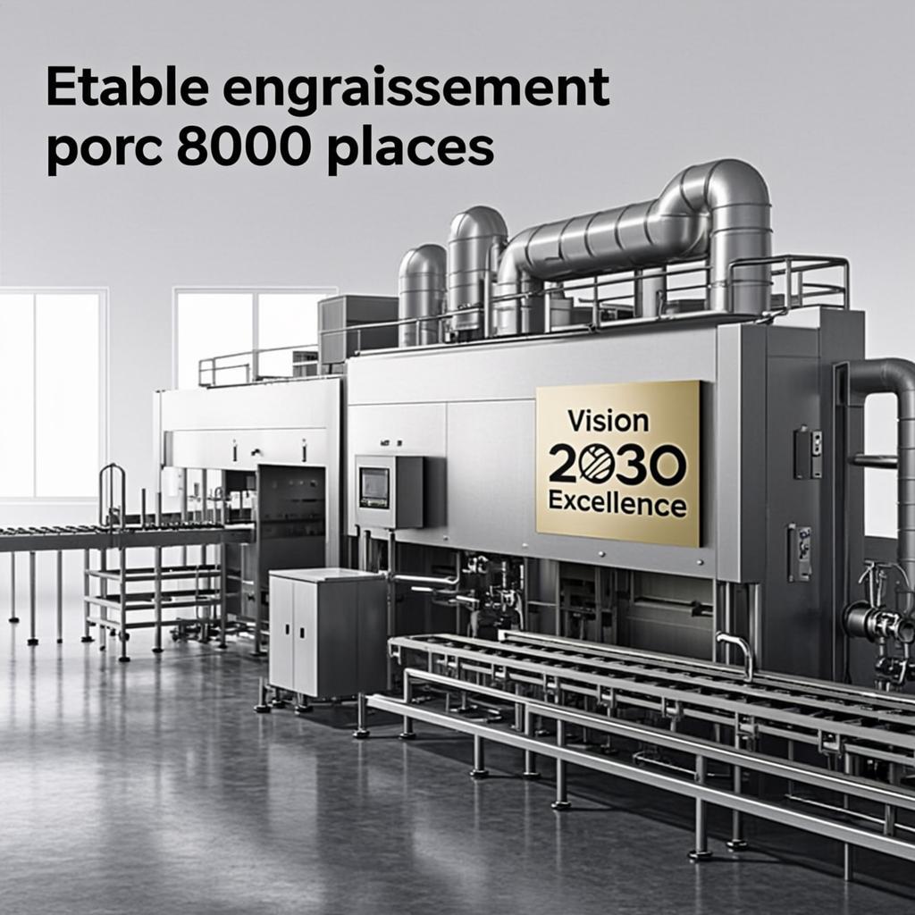 Étable Porcine 8000 Places