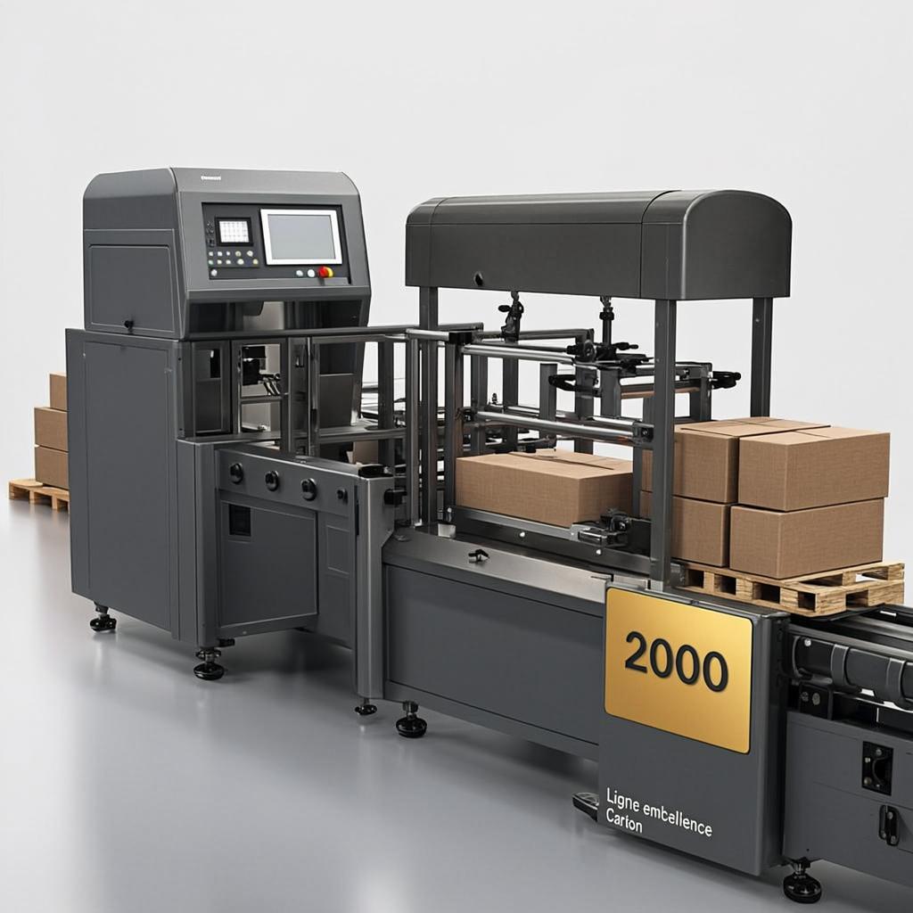 Ligne Emballage Carton 12000 Colis/h