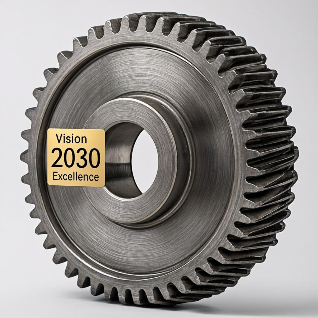 Engrenage Hélicoïdal 2m Diamètre