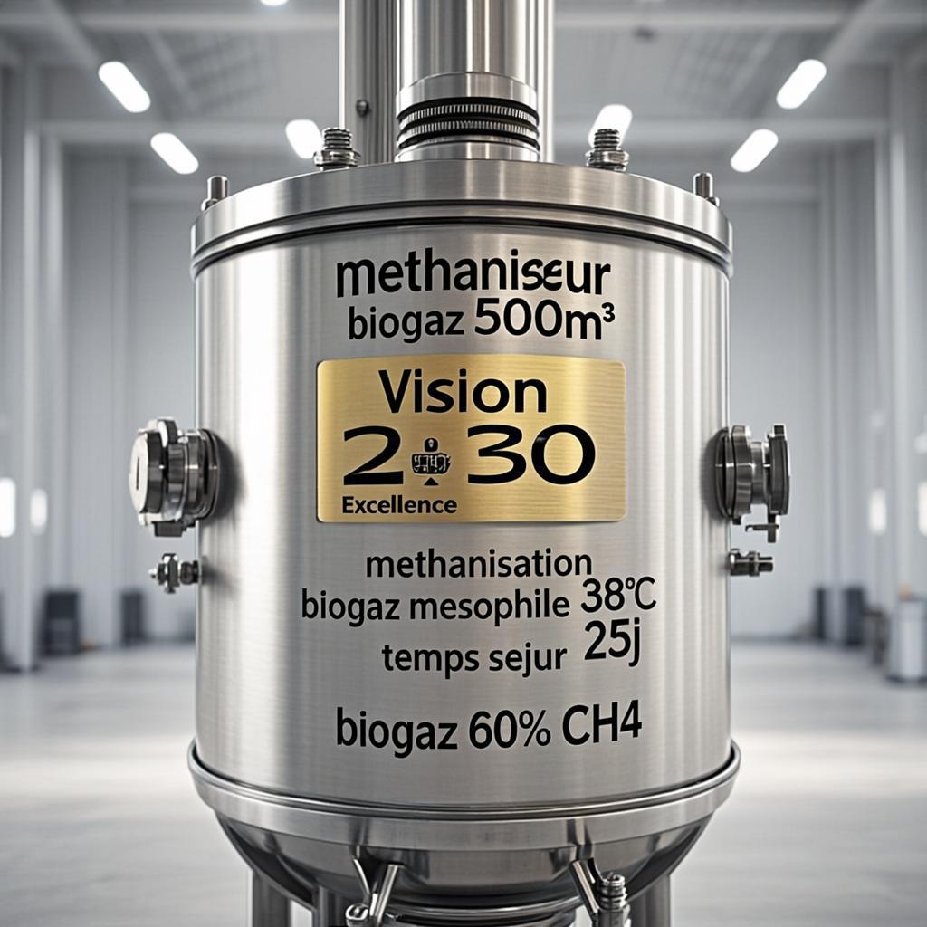Méthaniseur Biogaz 5000m³