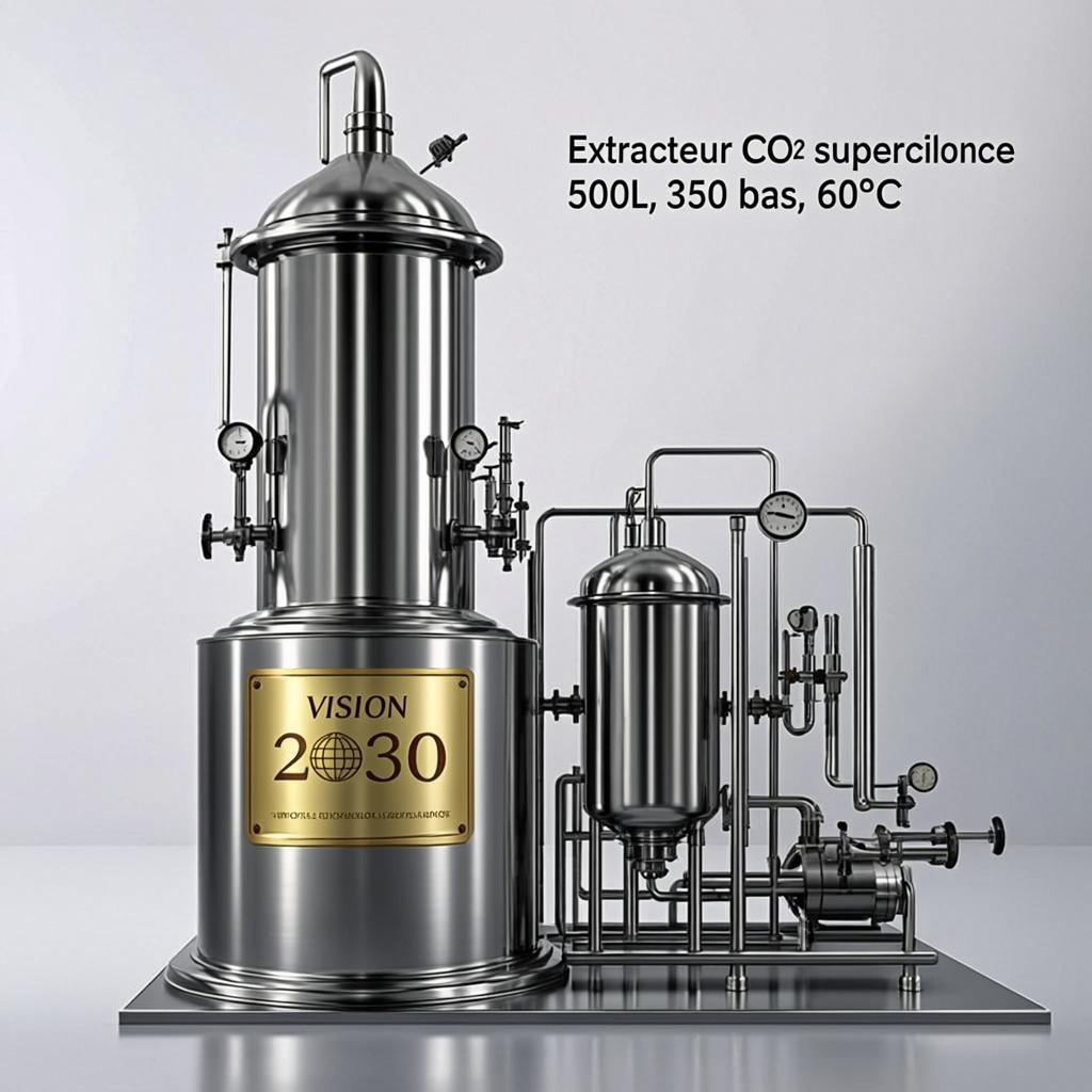 Extracteur CO2 Supercritique 500L