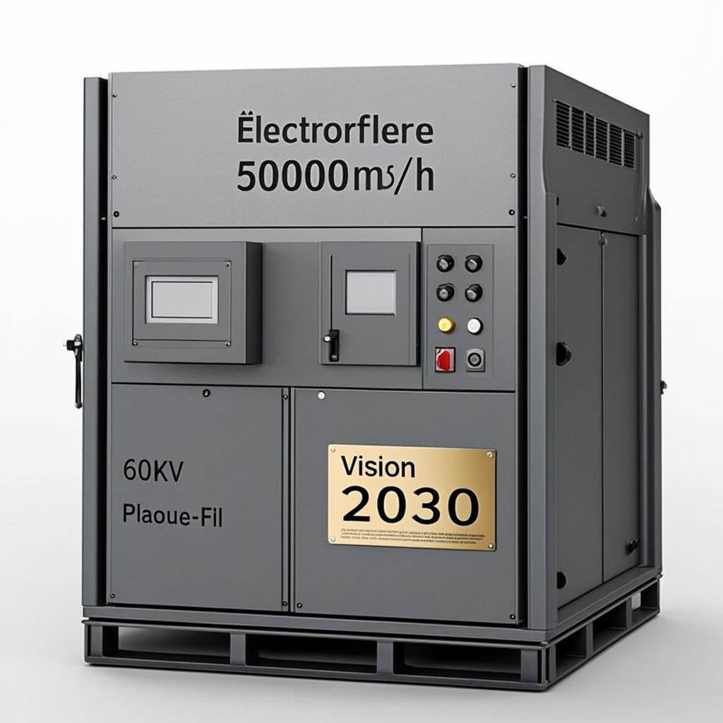 Électrofiltre 500000m³/h