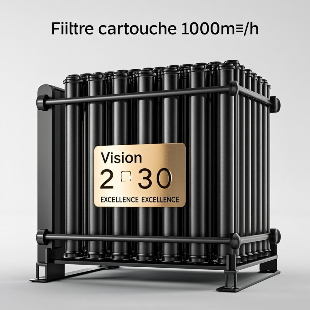 Filtre Cartouche 1000m³/h