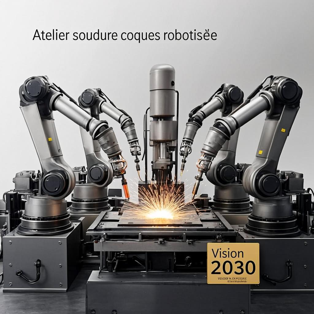 Atelier Soudure Coques Robotisée