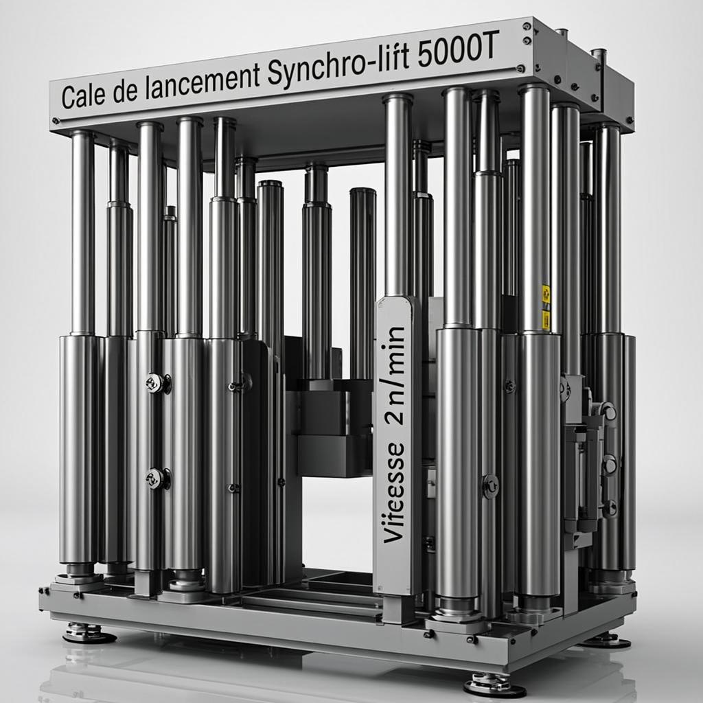 Cale de Lancement Synchro-Lift 5000t