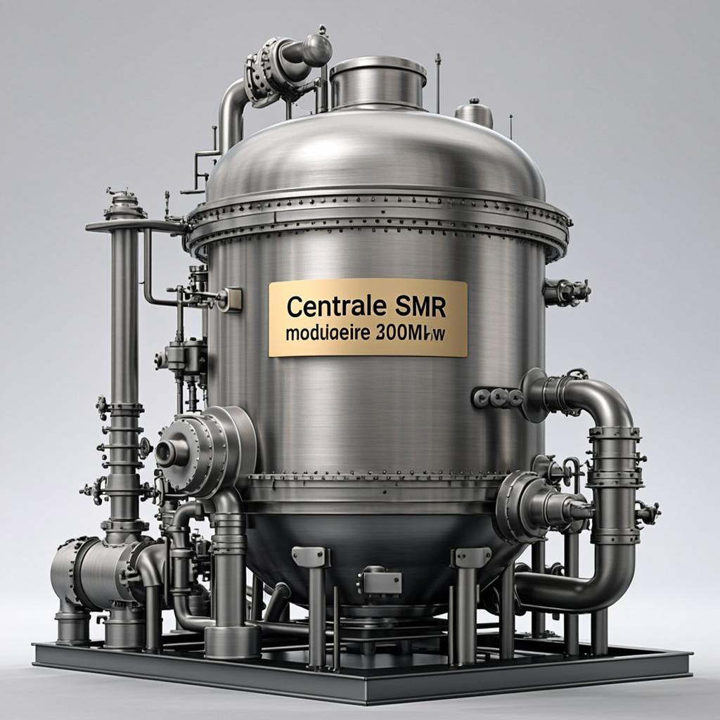 Centrale SMR Modulaire 300MW
