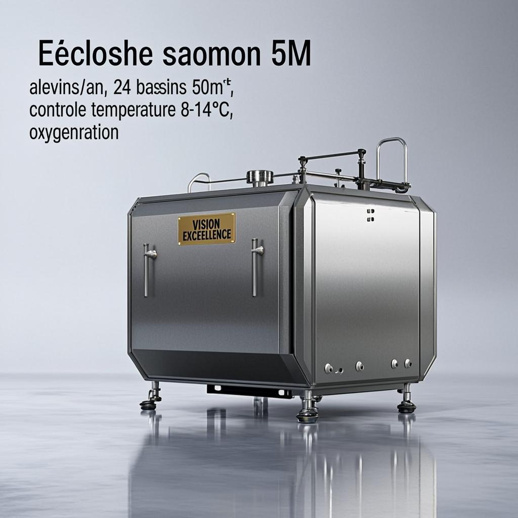 Écloche Saumon 5M Alevins
