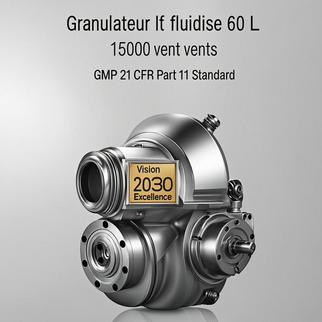 Granulation Humide Lit Fluidisé 600L
