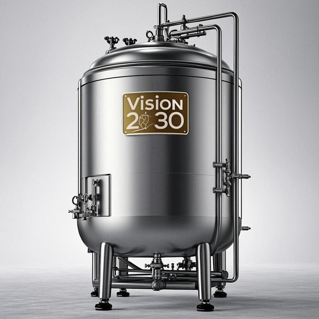 Réacteur Bioréacteur Fermenteur 5000L