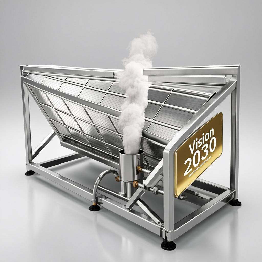 Centrale Solaire Concentration Linéaire Fresnel 50MW
